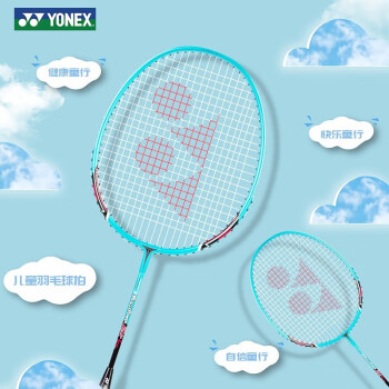 YONEX尤尼克斯羽毛球拍单拍男女轻量训练拍已穿线传奇MP2白蓝已穿线	